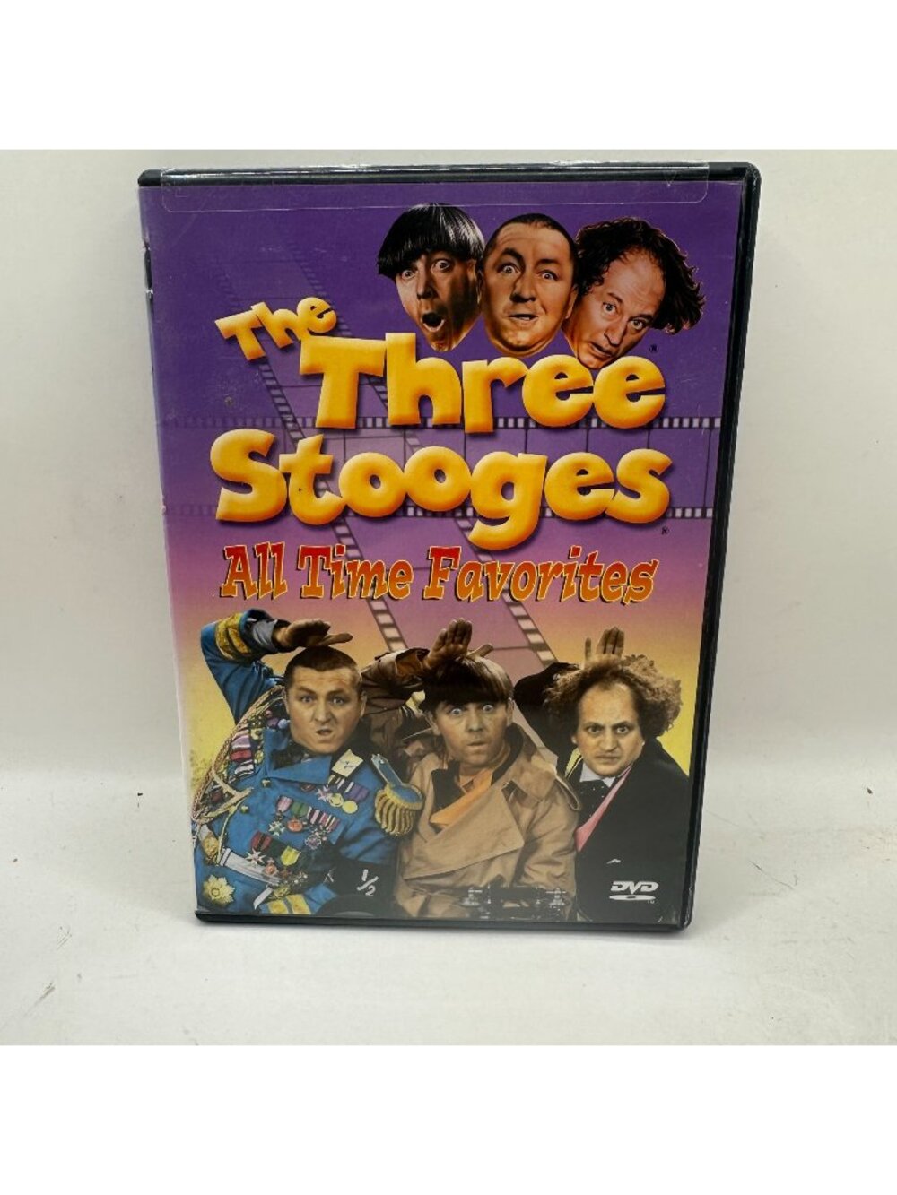 The Three Stooges All Time Favorites DVD Larry Moe Curly Anchor Bay Full Frame